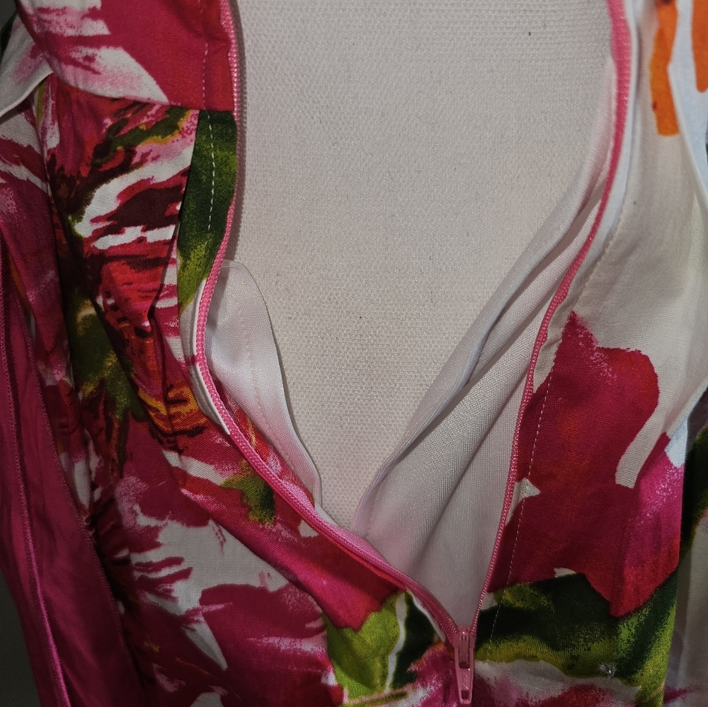 NWT City Studio Floral Dress - Picture 9 of 10